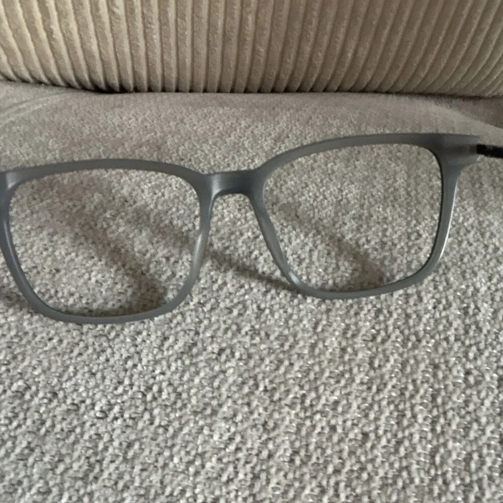 VENETO VVA274 Gray Rectangle Full Rim Plastic Eyeglass Frame 53-18-140